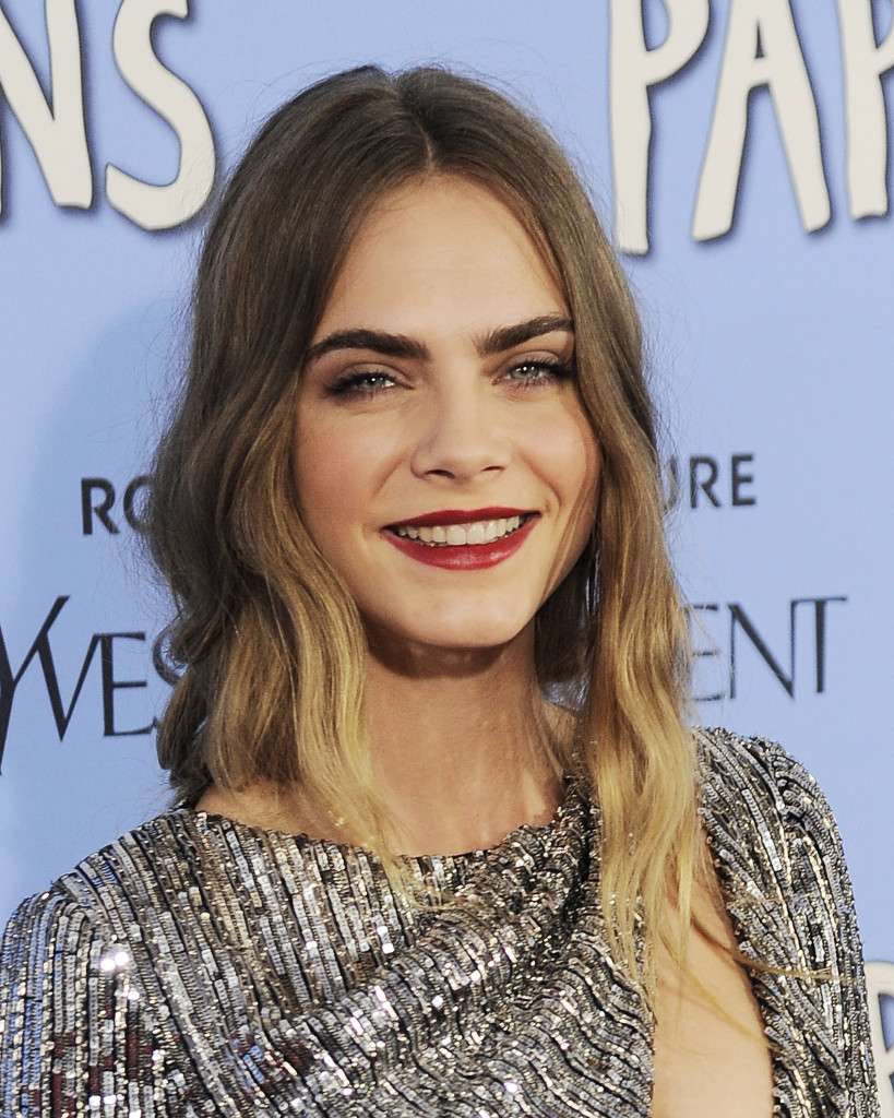 Cara Delevingne==Twentieth Century Fox with YSL Rouge Pur Couture host the premiere of “Paper Towns"==AMC Loews Lincoln Square, NYC==July 21, 2015==©Patrick McMullan==Photo - Nicholas Hunt / PatrickMcMullan.com====